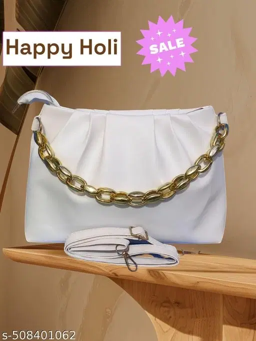 Crossbody Bags & Sling Bags for Women (White)