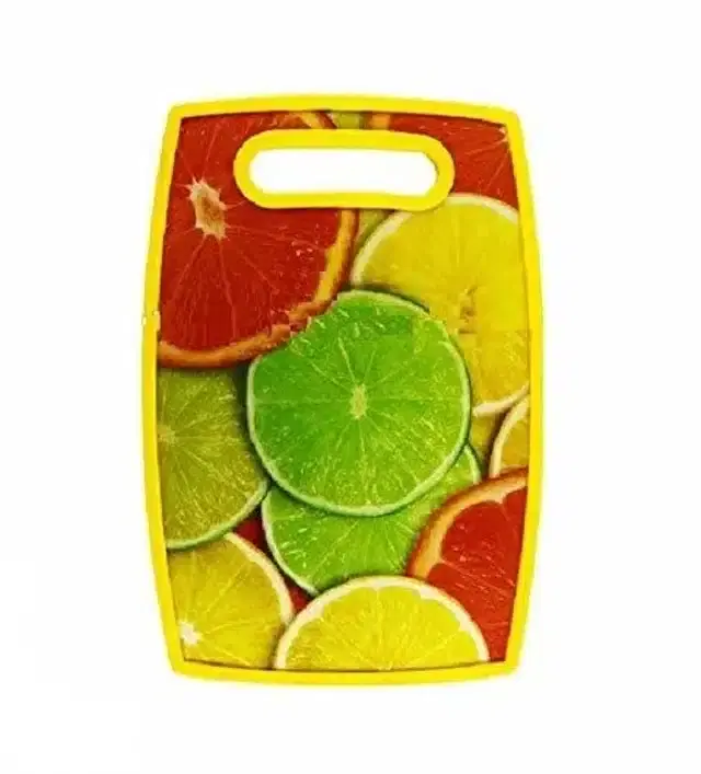 Plastic Chopping Board, Multicolor