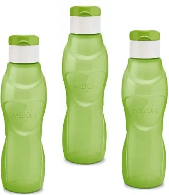 Milton Plastic Water Bottles, Pack of 3, Multicolor, 1000 ml