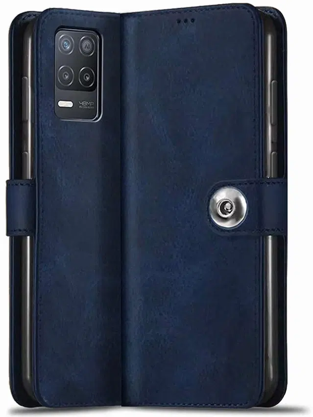 Flip Mobile Cover for Realme Narzo 30 5G, Multicolor