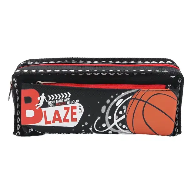 Basketball Jersey Shaped Large Capacity Pencil case for Boys and Girls no-499, Multicolor,Pack of 1