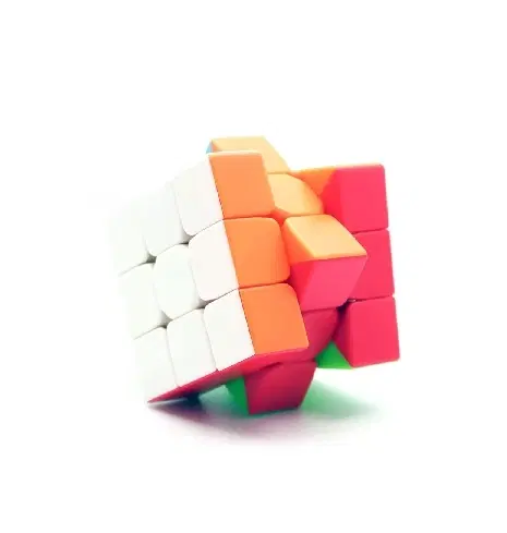 Plastic Rubik Cube, Multicolor