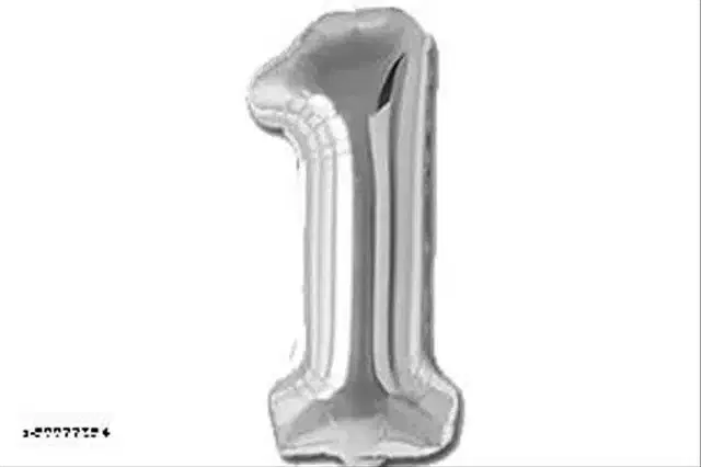 Number Foil Balloon, Assorted, Pack of 1
