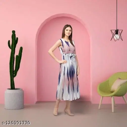 Sleeveless Kurti for Women (Multicolor, S)