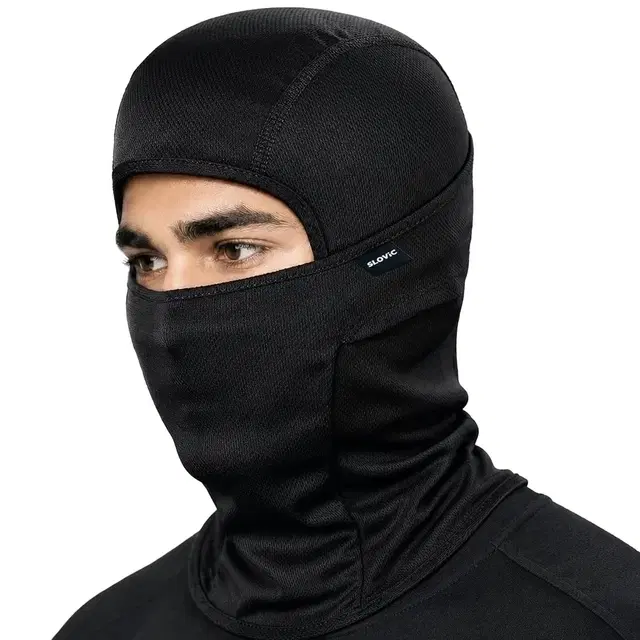 Slovic Balaclava Face Mask, Black