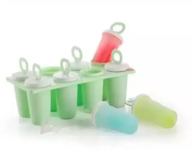 Manual Ice Cream Maker Mould Set, Green, Set of 1, 100 ml