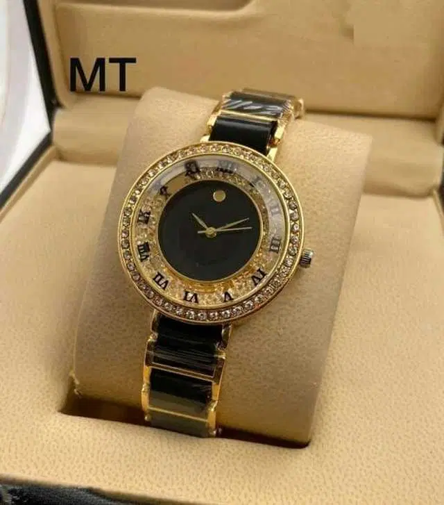 Analog Watch For Womens (Black) (WS-425)