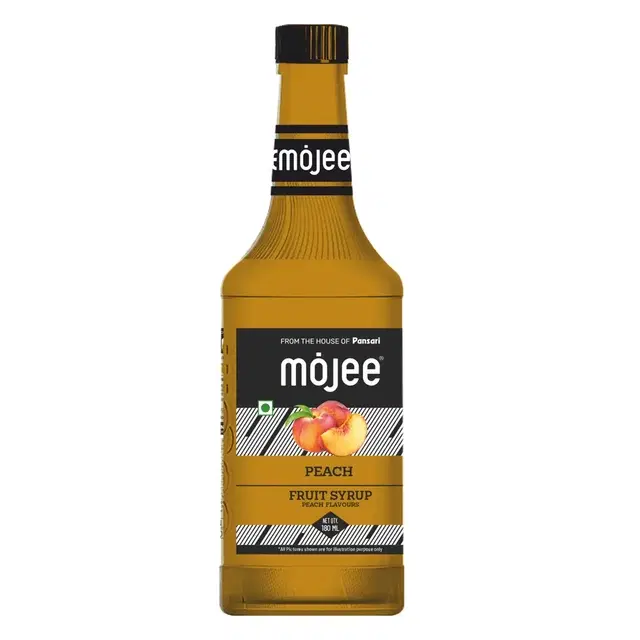 Mojee Peach Syrup 180 ml