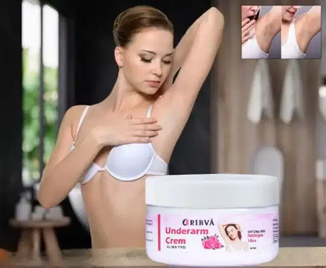 Ribva Underarm & Neck Whitening Cream, 50 g