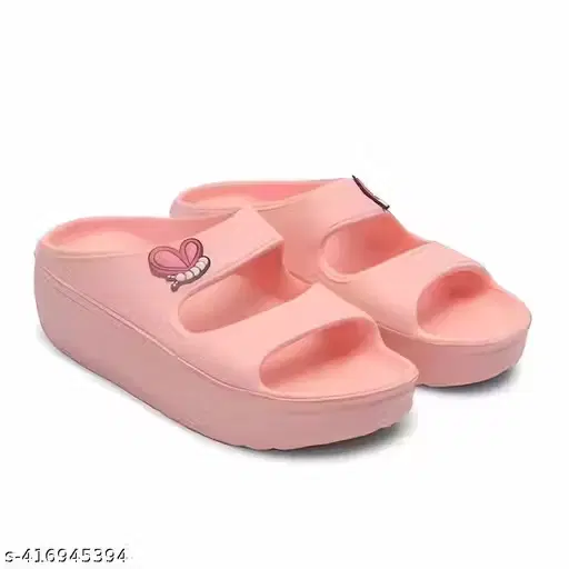 Stylish Slippers for Women, Peach (6)