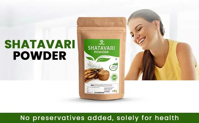 Trivang Organic Shatavari Powder|For Women's Health|, 100 g