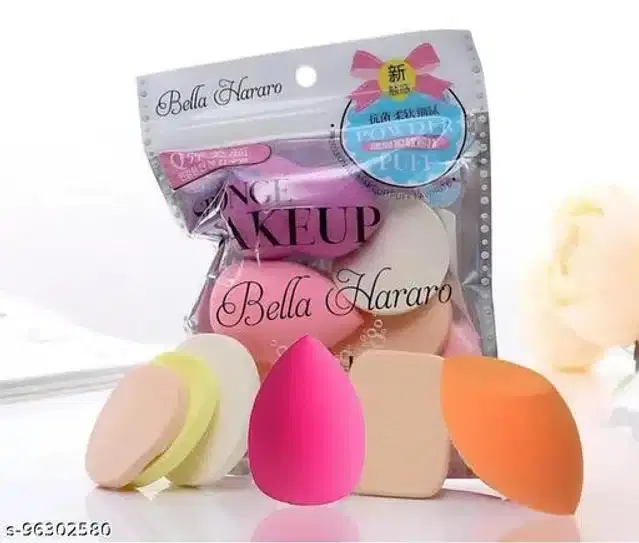 Premium Makeup Blenders, Multicolor, Pack of 5