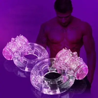 Penis Vibrator Ring for Men, Pink