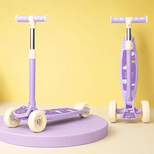 Slovic Dream Dash Kids Kick Scooter, Purple