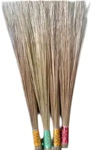 Coconut Broom for Home, Brown, 42 inches, Pack of 1