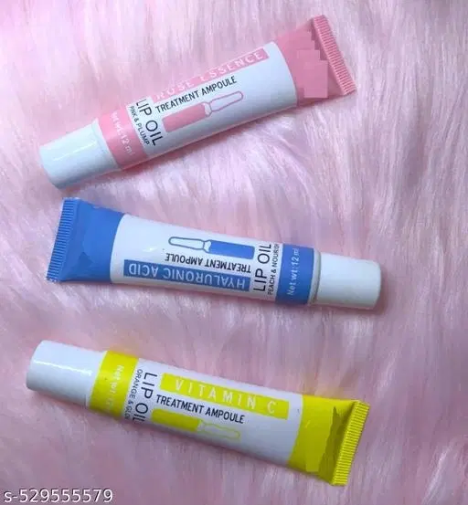 Multi Falvour Lip Gloss, Multicolor, Pack of 3