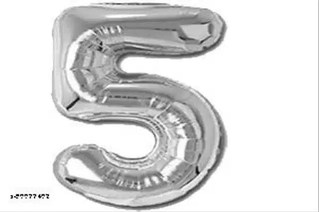 Number Foil Balloon, Assorted, Pack of 1