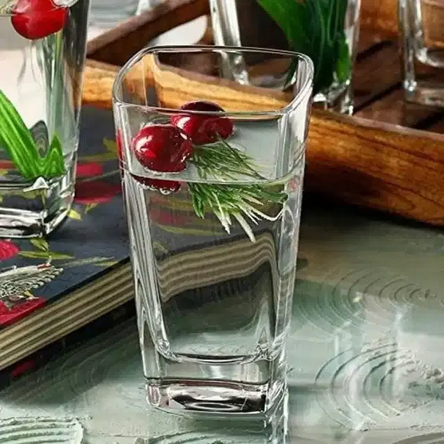 Liquor cum Cocktail Glass, Transparent, 350 ml