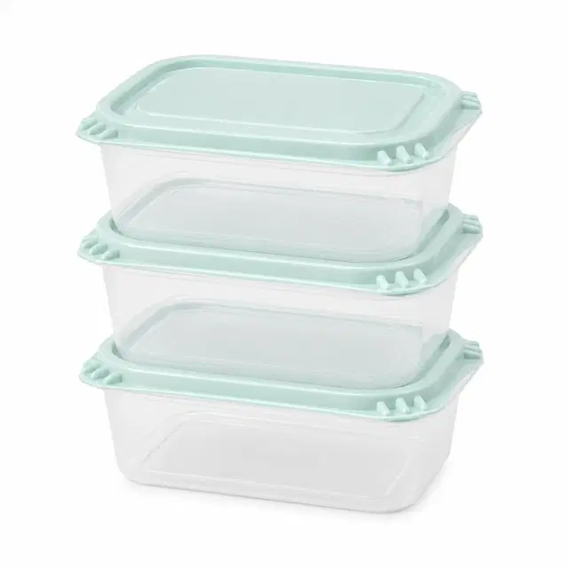 Food Storage Containers Set of 3 [Assorted Any 1 Colour]