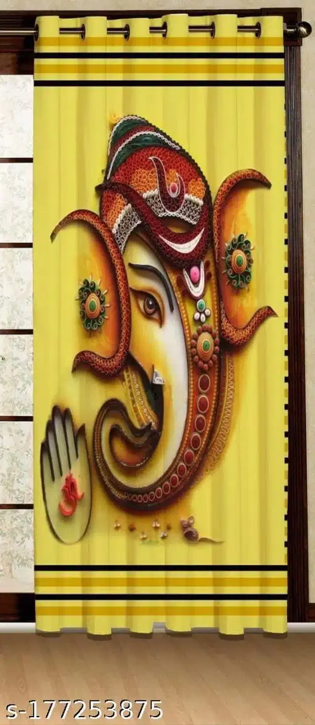 Curtains for Door, Multicolor, 5 Feet