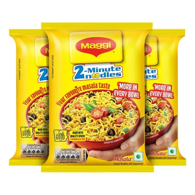 Maggi 2-Minute Instant Noodles - Masala, 3X75 g (Set Of 3)