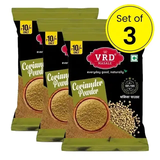 VRD Dhania Powder 3X25g (Pack of 3)