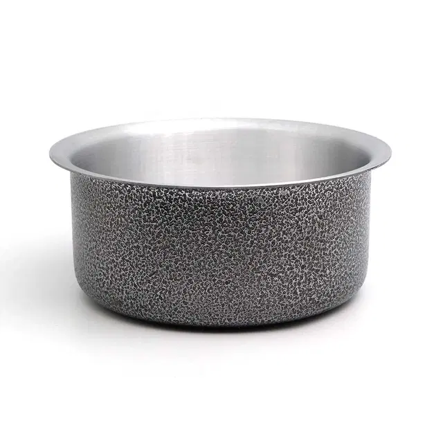 POOJA Induction Compatible Aluminum Patila, 3.2 Ltr, Pack of 1