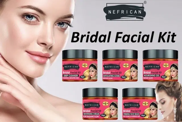 Bridal Skin Whitening Facial Kits, 50 g, Set of 5