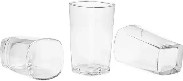 Liquor cum Cocktail Glasses, Transparent, 350 ml, Pack of 3