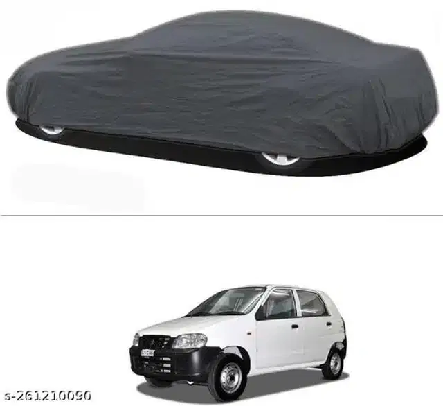 Taffeta Waterproof Car Cover for Maruti Suzuki Alto, Multicolor