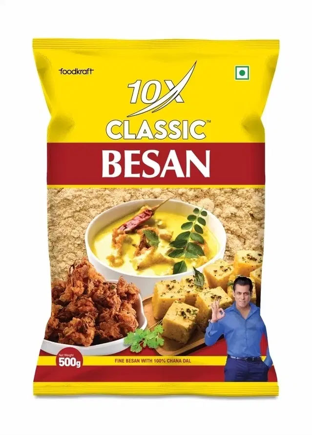 10X Shakti Classic Besan 500 g