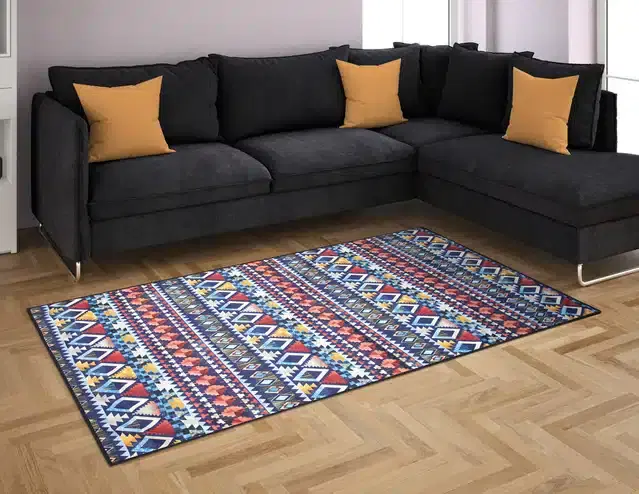 Anti Slip Carpet, Multicolor, 34x54 Inches