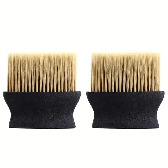 Super Soft Microfiber Car Dashboard Cleaning Brushes, Brown & Black, Pack of 2