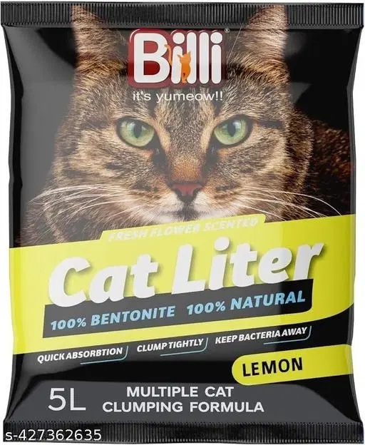 Billi Lemon Flavour Cat Liter, 5000 ml