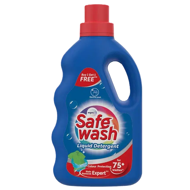 Safewash Liquid Detergent 2X1 kg (Buy 1 Get 1 Free)