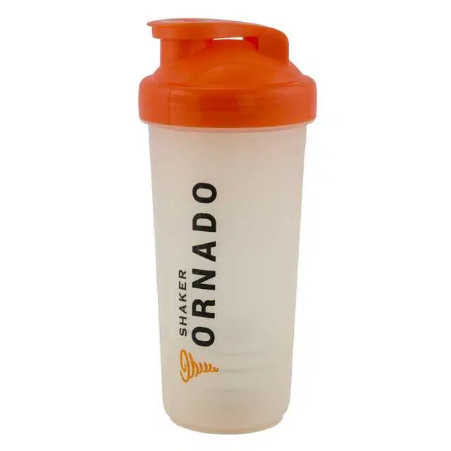 Trueware Tornado Shaker With Photo Box & PP Blender, Orange, 750 ml, TB-04