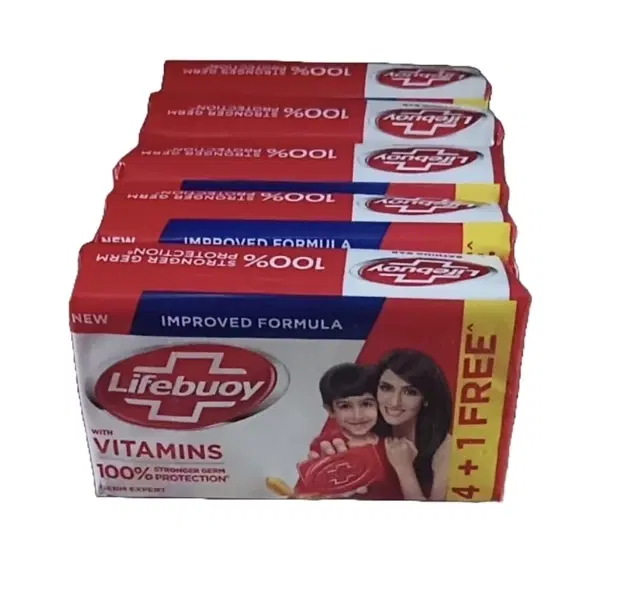 Lifebuoy Total Soap 5X100 g (Pack Of 5)