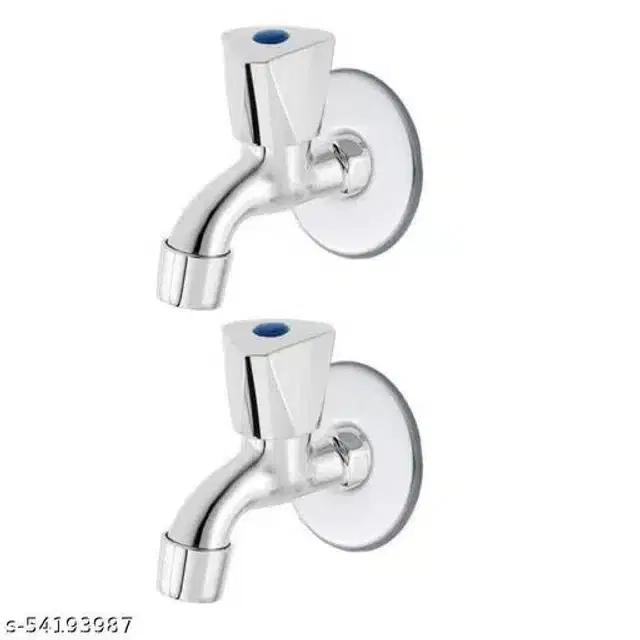 Bathroom Tap, Silver, Pack Of 2