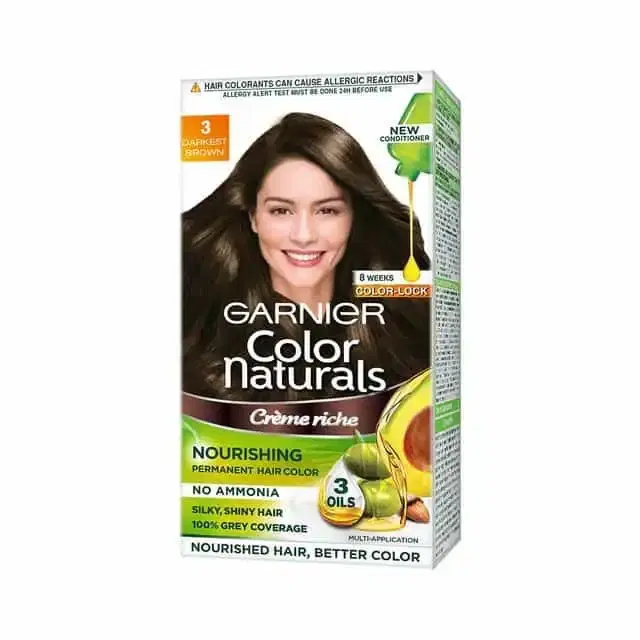 Garnier Color Naturals 3 Dark Brown 100 Ml