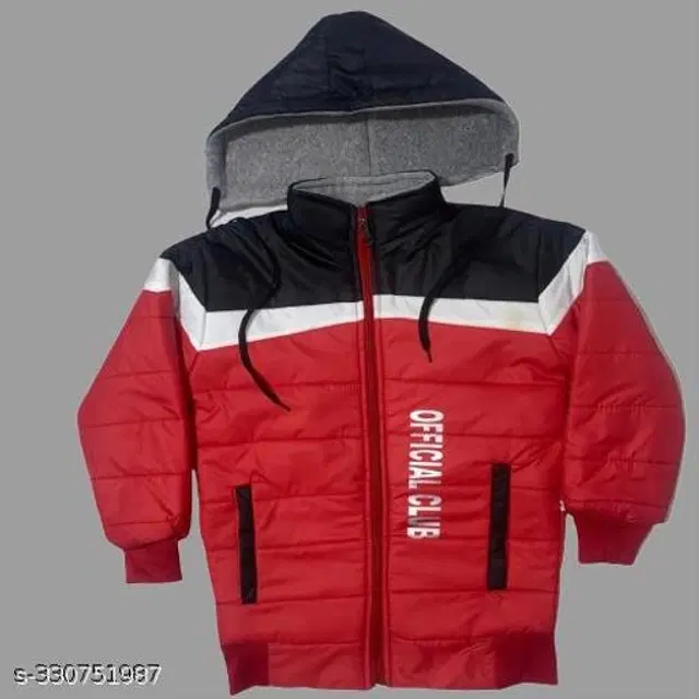 Polyester Jacket for Boys (Multicolor, 0-2 Months)