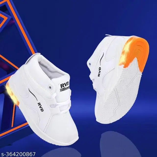 Boots for Boys (White, 2.5-3 Years)