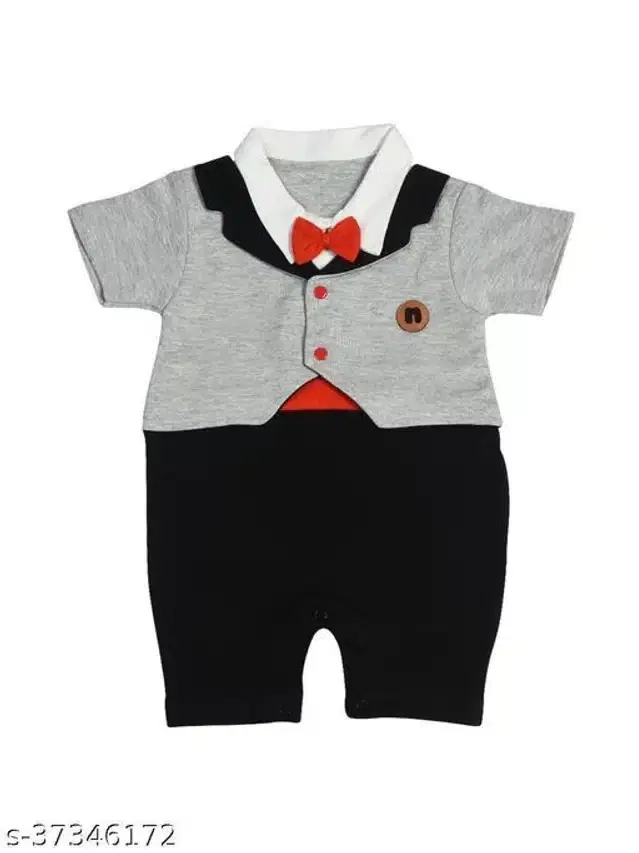 Rompers for Boys (Multicolor, 3-6 Months)
