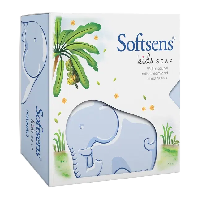 Softsens Kids Soap Mambo Elephant (Natural milk cream & Sheabuter) 75 g