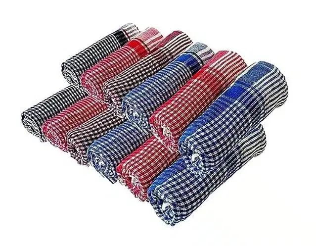 Microfiber Multipurpose Kitchen Napkins, Multicolor, Pack of 12