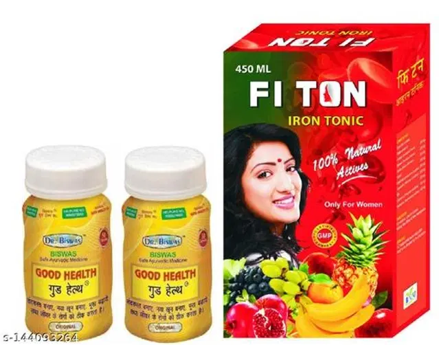 Dr. Biswas Good Health Capsule & Fiton Tonic For Genarel Health And Women Health