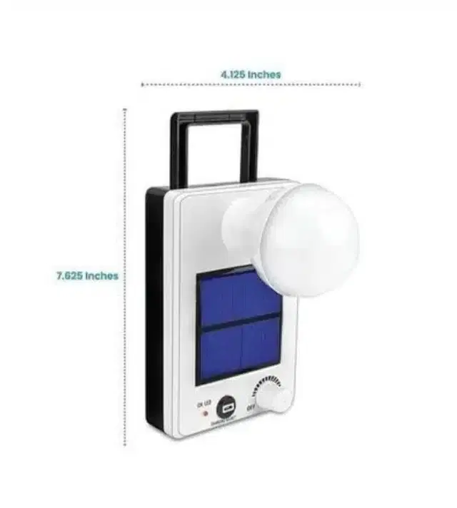 Solar Emergency Light, Multicolor