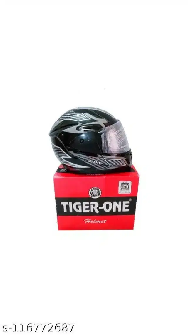 Full Face Helmet For Men, Black