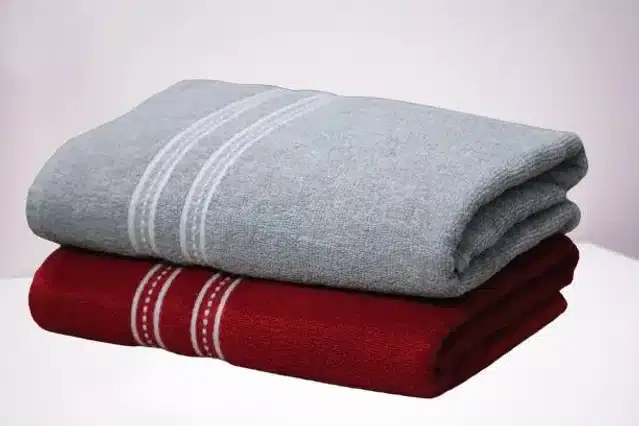 Bath Towel, 27x54 inches, Pack of 2, Multicolor