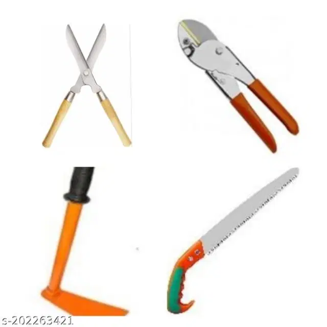 Gardening Tools Set, Multicolor, Set of 4