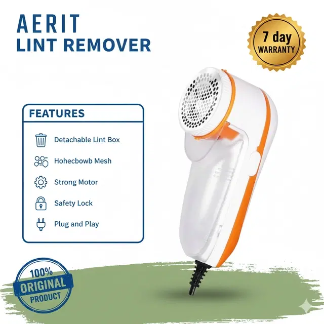 Lint Remover For Clothes ,Multicolour,(Pack Of 1)